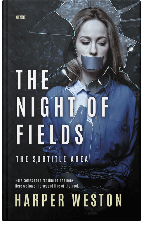 Front view of Premade Mystery & Thriller & Suspense Book Cover - Mirage