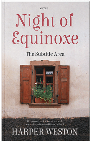 Premade Book Cover Dune