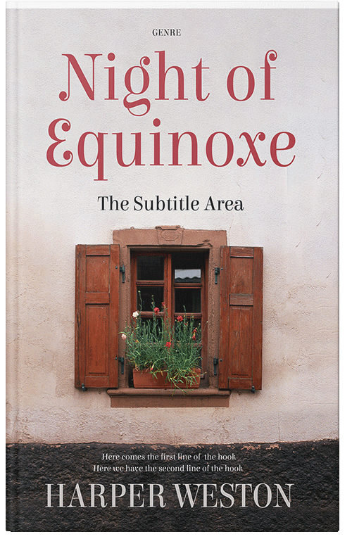 Front view of Premade Literary Fiction Book Cover - Dune