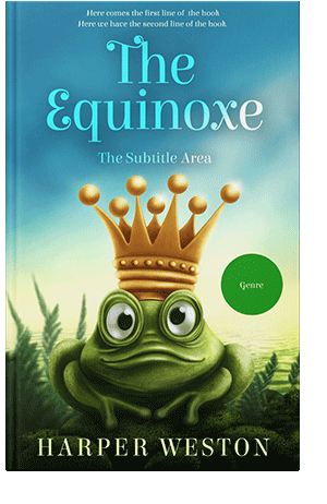 Pre Made Book Cover Beryl Green