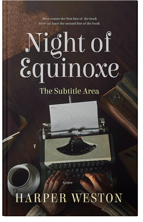 Front view of Premade Literary Fiction Book Cover - Gondola