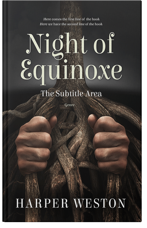 Front view of Premade Literary Fiction Book Cover - Zeus