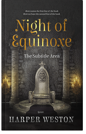 Premade Book Cover Dune