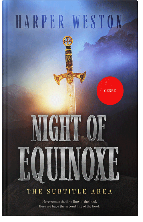 Front view of Premade Historical Book Cover - Baltic Sea