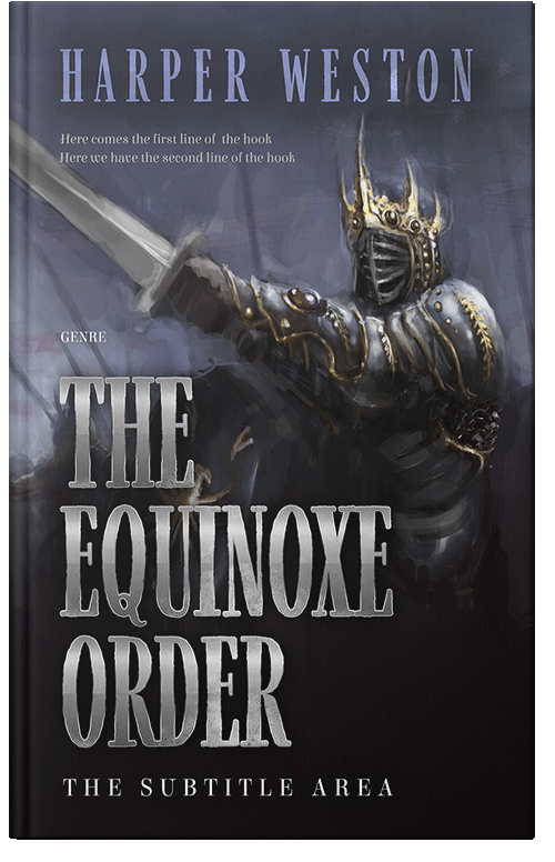 Front view of Premade Fantasy Book Cover - Baltic Sea