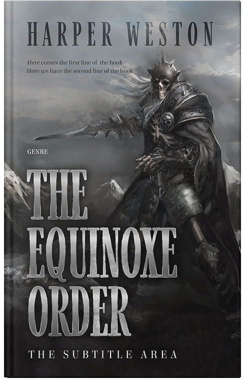 Front view of Premade Fantasy Book Cover - Mine Shaft