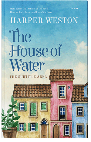 Premade Book Cover Celeste