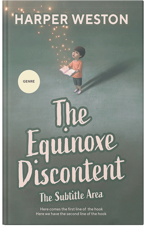 Front view of Premade Fantasy Book Cover - Xanadu