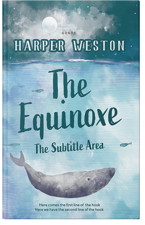 Front view of Premade Children's Book Cover - Ziggurat