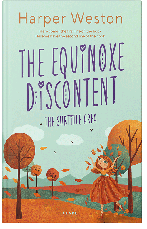 Front view of Premade Fantasy Book Cover - Tuscany