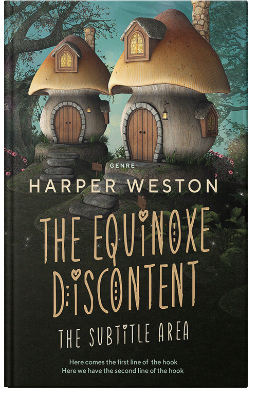 Front view of Premade Fantasy Book Cover - Sorrell Brown