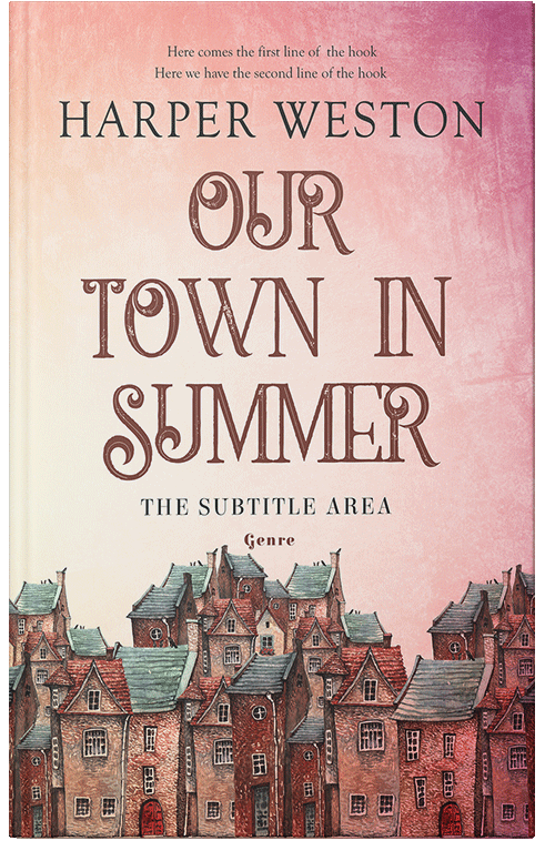 Front view of Premade Fantasy Book Cover - Albescent White