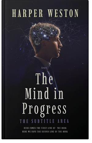 Premade Book Cover Ebony