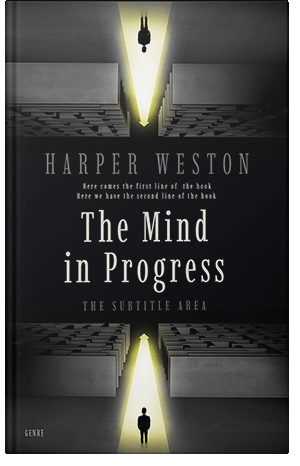 Premade Book Cover Cod Gray