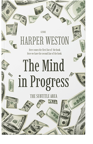 Pre Made Book Cover Moon Mist