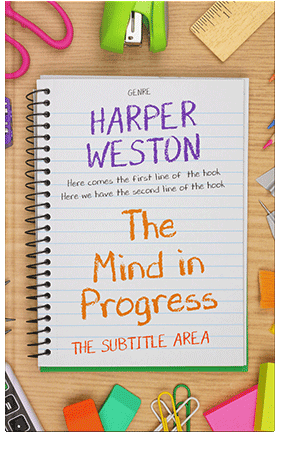 Pre Made Book Cover White Rock