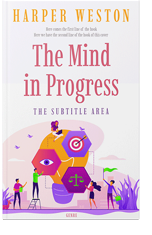 Pre Made Book Cover Mulberry