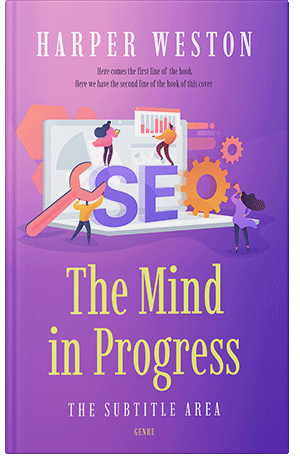 Premade Book Cover Amethyst