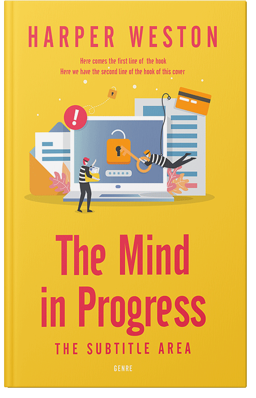 Front view of Premade Mystery & Thriller & Suspense Book Cover - Sunglow