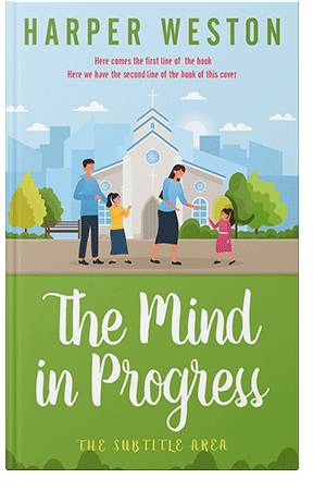 Pre Made Book Cover Spindle