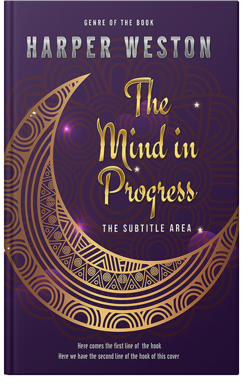 Front view of Premade Religion & Spirituality Book Cover - Revolver