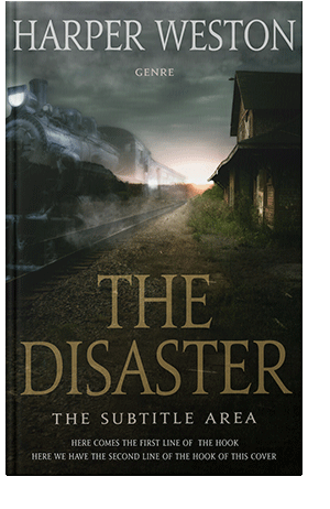 Pre Made Book Cover Log Cabin