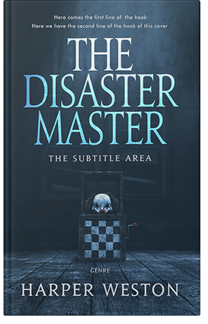 Premade Book Cover Blue Dianne
