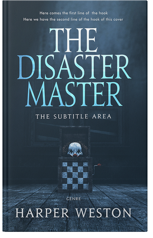 Front view of Premade Mystery & Thriller & Suspense Book Cover - Blue Dianne