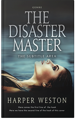 Premade Book Cover Shark