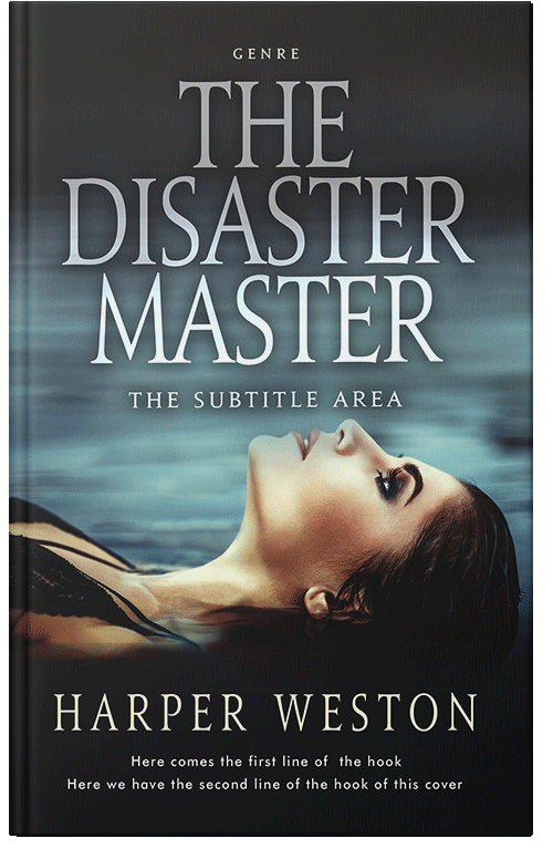 Front view of Premade Erotica Book Cover - Shark