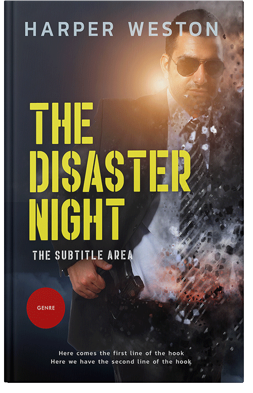 Front view of Premade Mystery & Thriller & Suspense Book Cover - Sundance