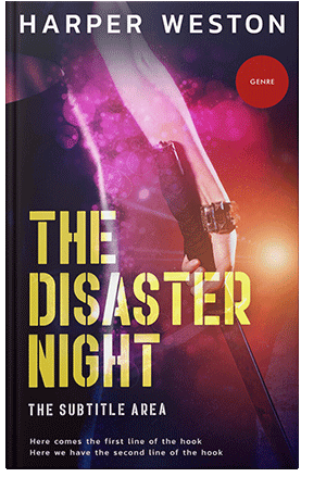 Pre Made Book Cover Tonys Pink