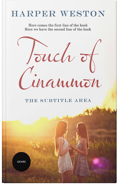 Front view of Premade Literary Fiction Book Cover - Santa Fe