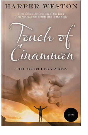 Pre Made Book Cover Brandy Rose