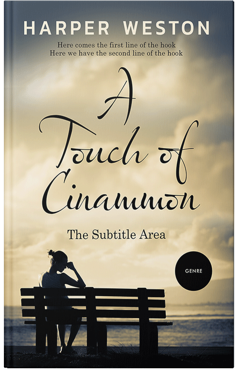 Front view of Premade Teen & Young Adult Book Cover - Grain Brown