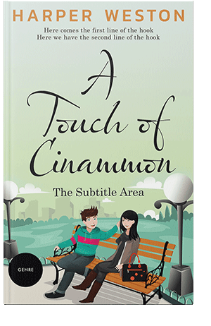 Pre Made Book Cover Surf Crest