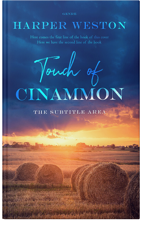 Front view of Premade Literary Fiction Book Cover - Astronaut