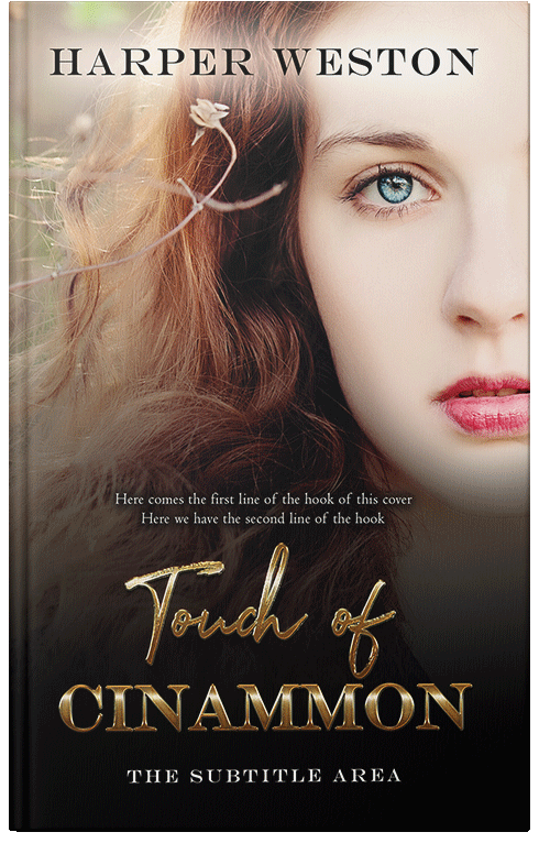 Front view of Premade Romance Book Cover - Bone