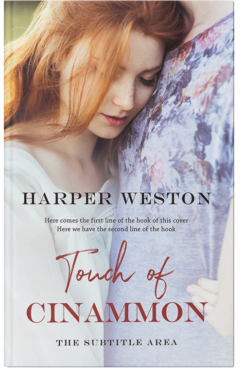 Front view of Premade Romance Book Cover - Mischka