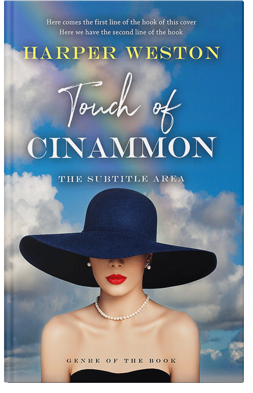 Front view of Premade Chick Lit Book Cover - Astral