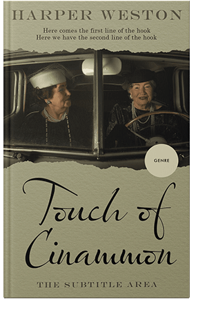 Pre Made Book Cover Hillary