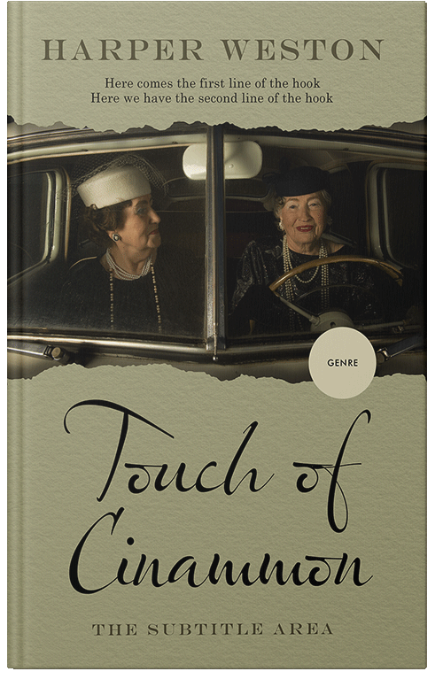 Front view of Premade Literary Fiction Book Cover - Hillary