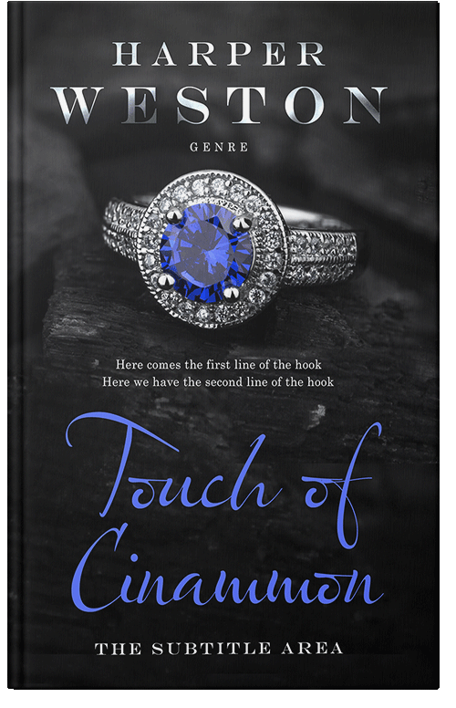 Front view of Premade Surreal Book Cover - Woodsmoke