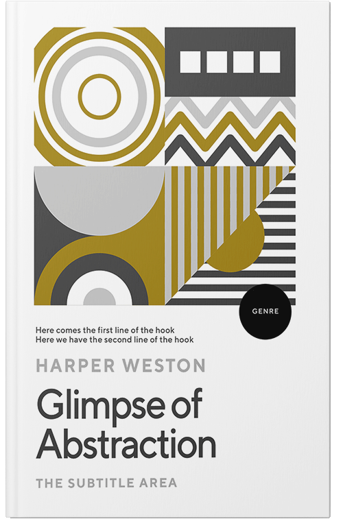 Front view of Premade Business Book Cover - Tundora