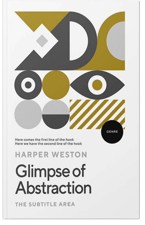 Front view of Premade Business Book Cover - Buttered Rum