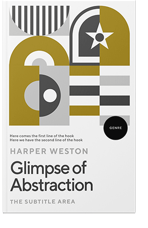 Pre Made Book Cover Buttered Rum