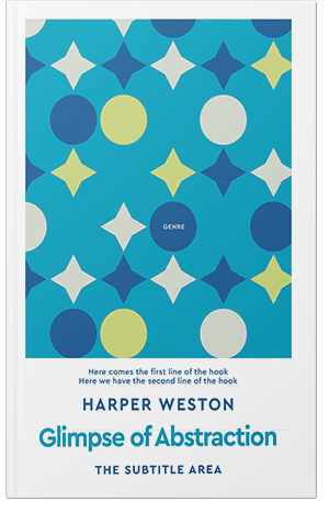 Premade Book Cover Cerulean