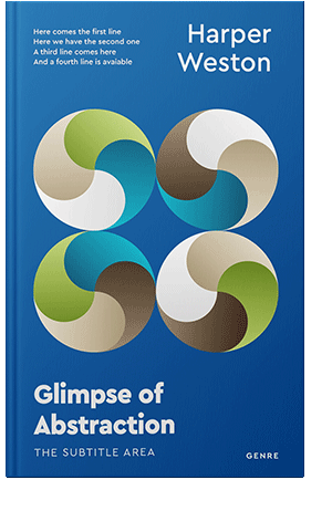 Pre Made Book Cover Thistle Green