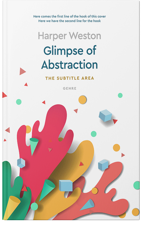 Front view of Premade Self-Improvement & Self-Help Book Cover - Roman