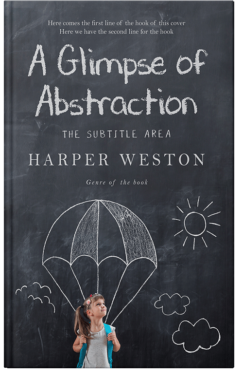 Front view of Premade Education Book Cover - Charade